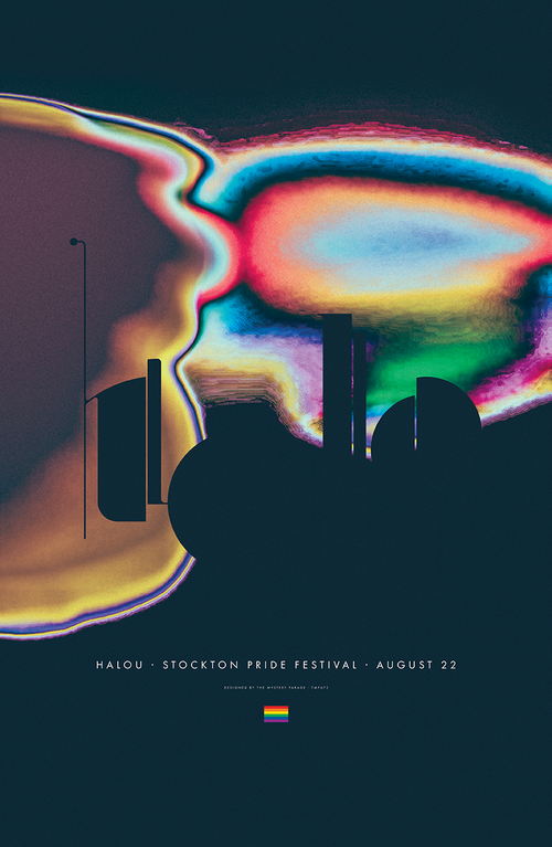 11x17 Print - TMP672: Halou at Stockton Pride