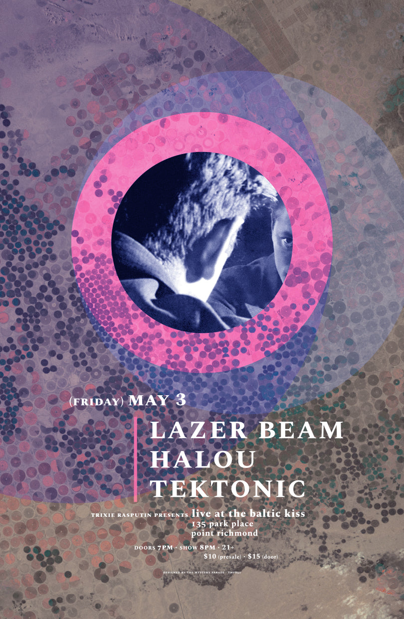 11x17 Print - TMP851: Halou at Baltic Kiss w/ Lazer Beam & Tektonic