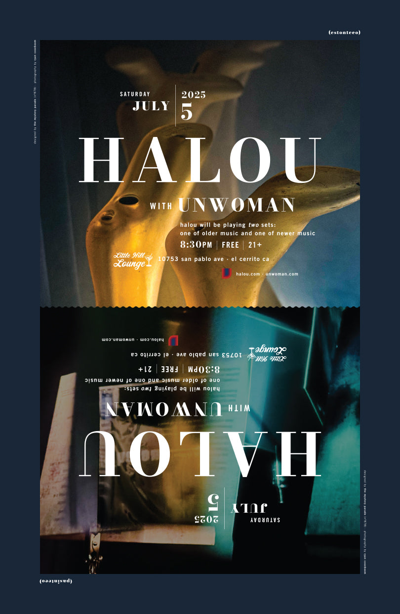 11x17 Print - TMP878: Halou at Little Hill Lounge w/ Unwoman